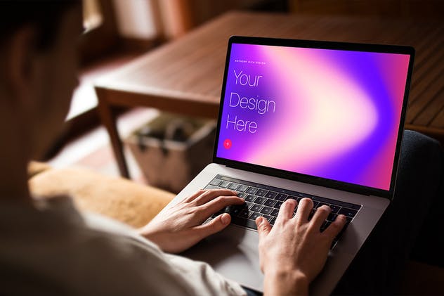 高雅干净利落笔记本电脑MacBook Pro样机 Elegant & Clean Macbook Pro Mockups插图(3)