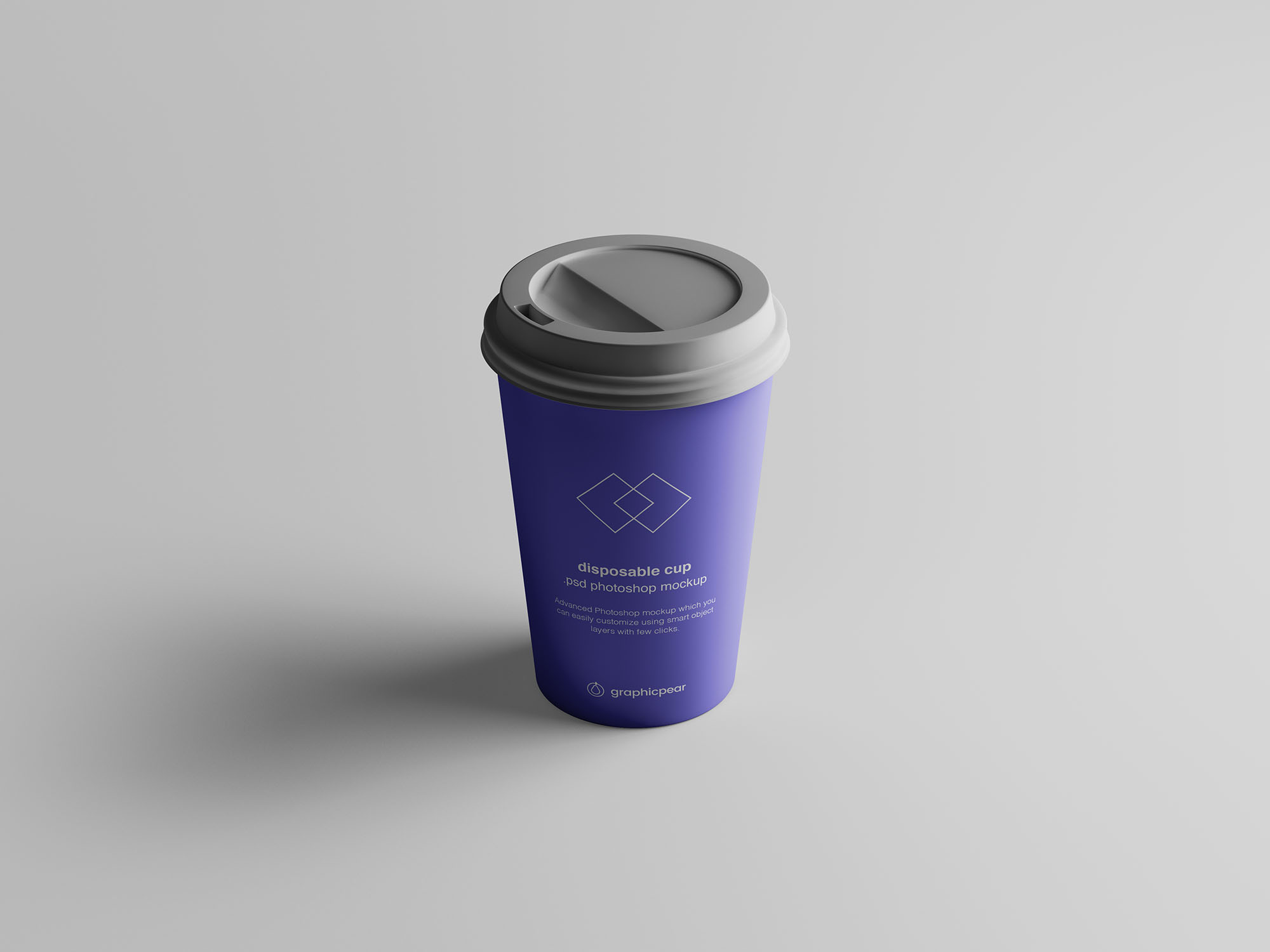7个咖啡纸杯定制外观设计效果图样机模板 7 Coffee Cup Mockups插图(2)