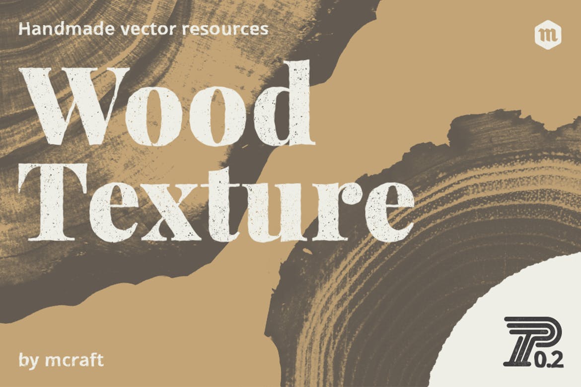 木质年轮纹理背景素材 Wood Texture Pack Background插图