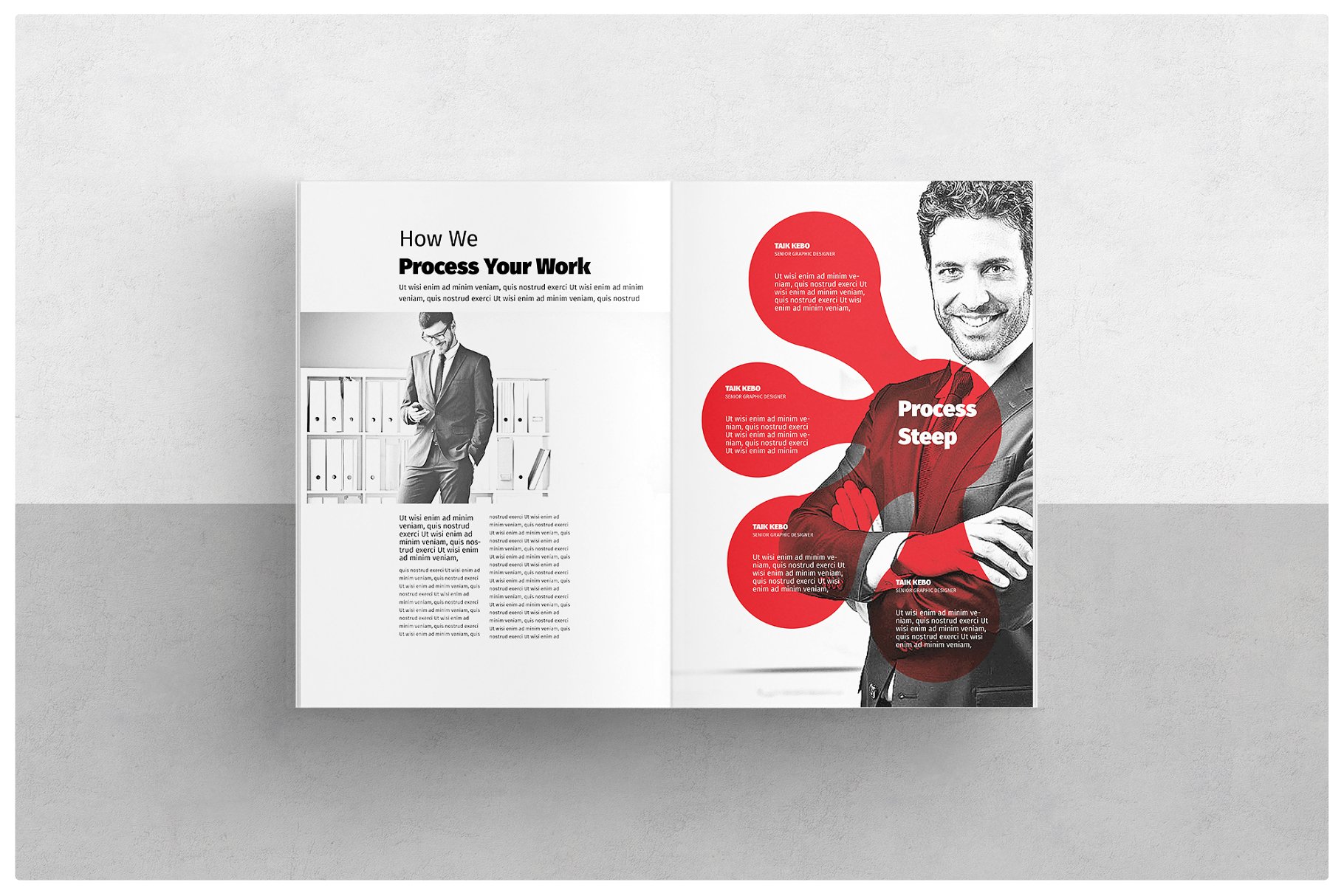 项目招标企业介绍宣传画册模板 Brochure插图(5)