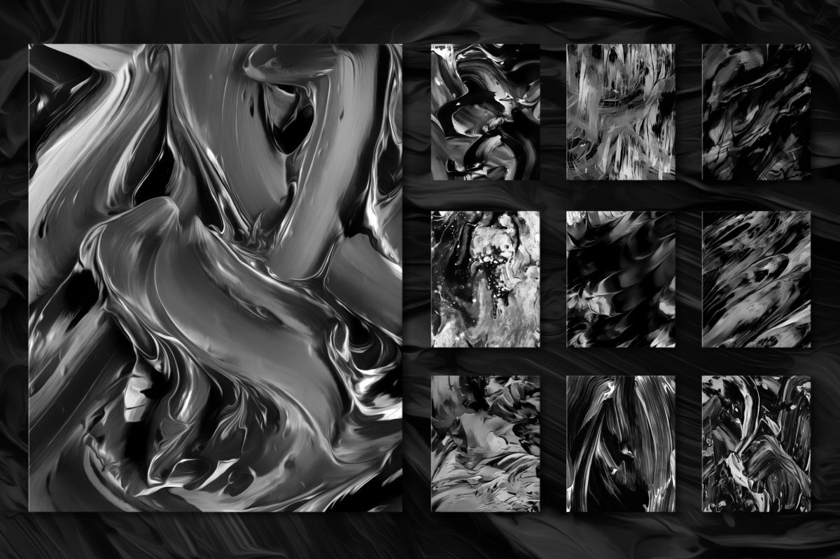 创意抽象纹理系列：100个高分辨率抽象流体绘画 Flow, Vol. 1插图6