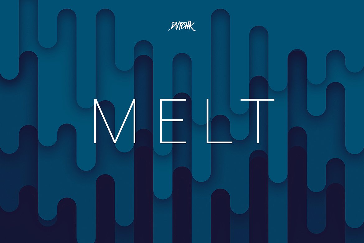 76款抽象圆形背景v4 Melt | Rounded Backgrounds | Vol. 04插图(3)