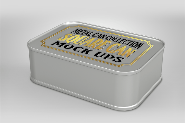 各类金属罐头样机模板合集 Metal Can Mockup Collection Vol. 1插图(10)