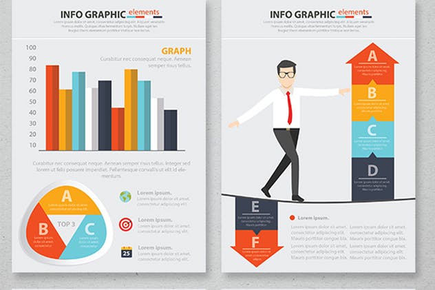 25页商业项目启动信息图表设计模板 Business Start Up Infographic Design 25 Pages插图(6)