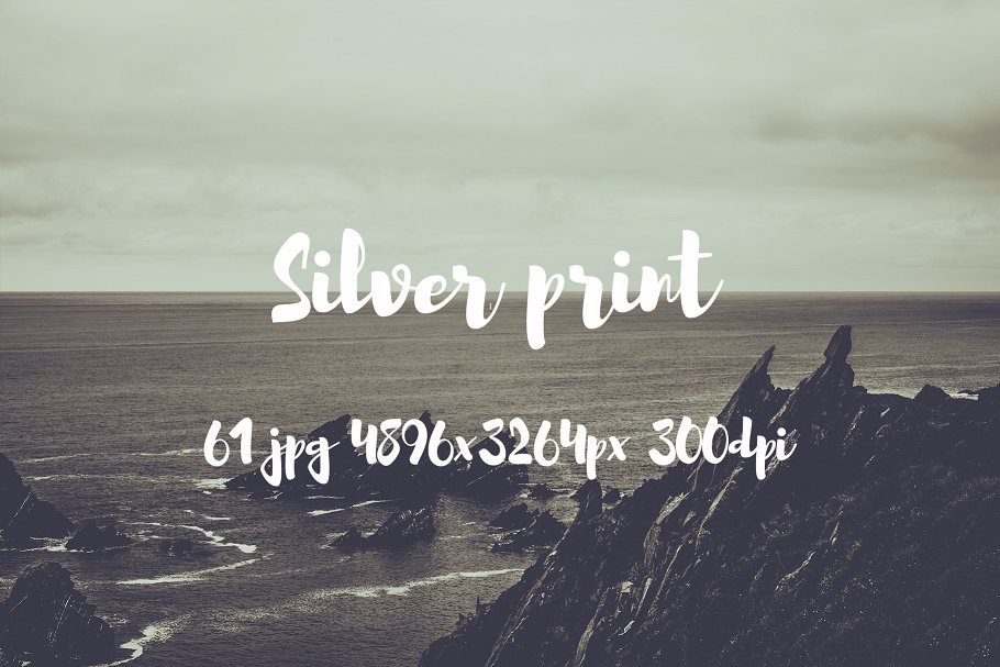 大自然之美高清照片素材 Silver Print Photo pack插图18