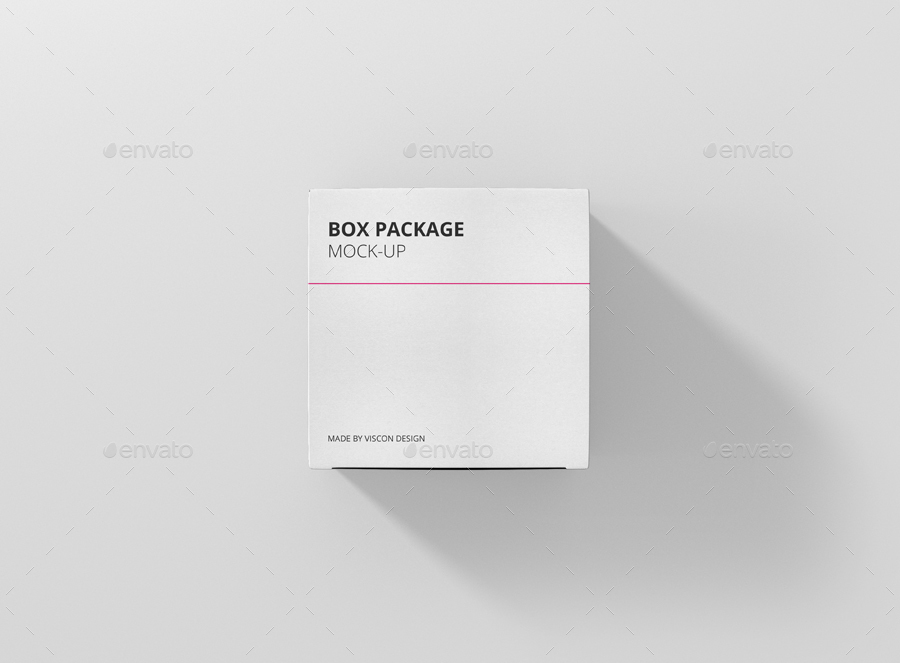 保健品药品包装外观展示样机 Package Box Mock-Up – Rectangle插图