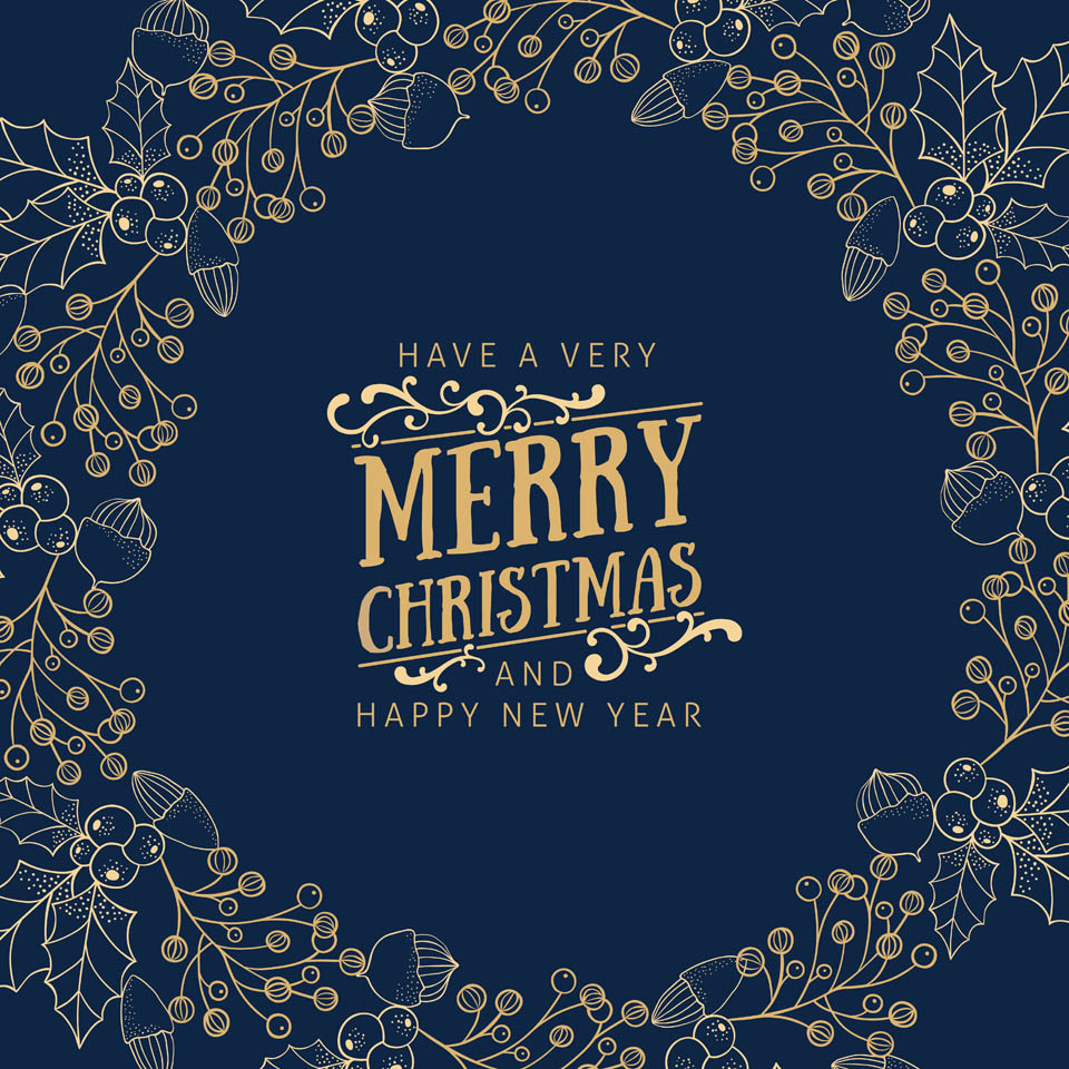 高质量圣诞主题矢量素材合集第三弹 Merry Christmas Premium Vector [AI, EPS]插图(9)