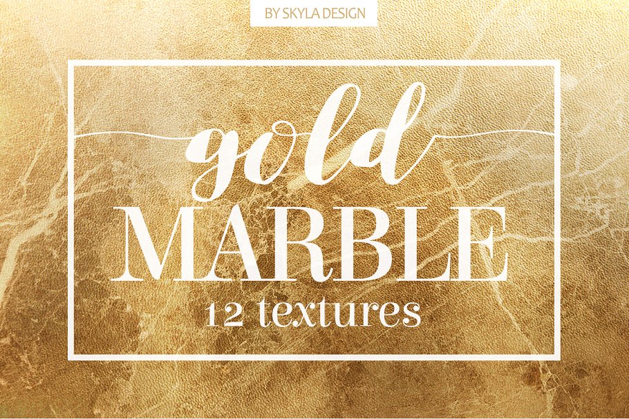 金色大理石图案纹理 Texture Gold marble patterns插图