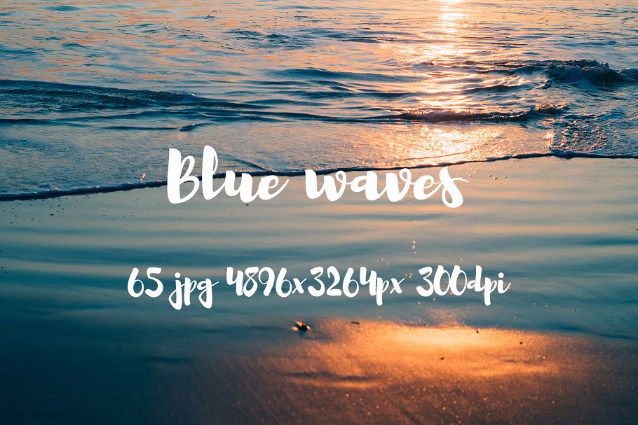 湖光山色高清照片素材 Blue waves photo pack插图(40)