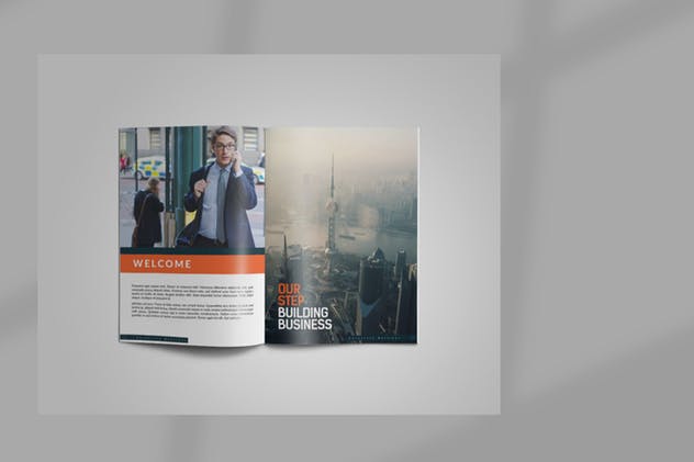 极简设计商业提案/企业宣传册设计模板 Minimal Proposal Corporate Brochure插图(3)