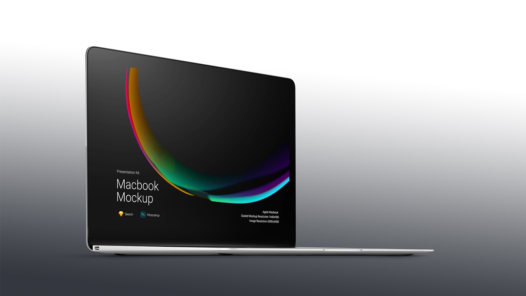超级主流桌面&移动设备样机系列：Macbook & Macbook Pro 笔记本样机&场景 [兼容PS,Sketch;共4GB]插图(4)