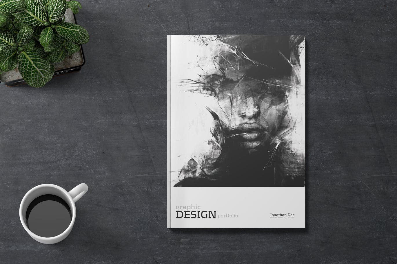 创意设计工作室设计案例/作品集画册设计模板 Creative Design Portfolio #01插图