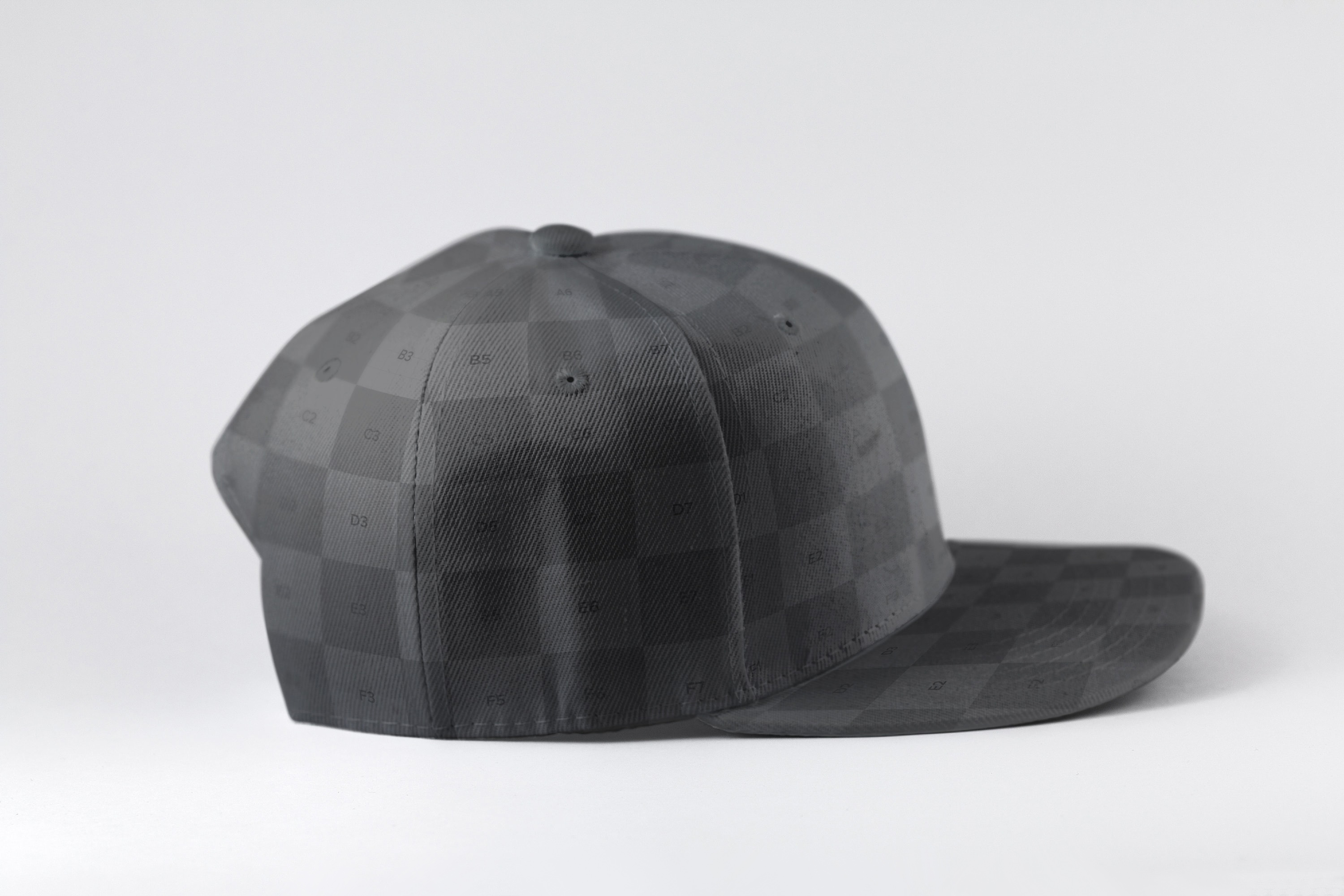 运动帽品牌侧视图设计样机01 Sports Cap Side View Mockup 01插图3