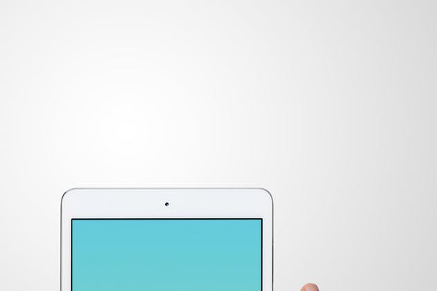 手持iPad Mini设备演示样机模板 iPad Mini Studio Mockups插图(8)