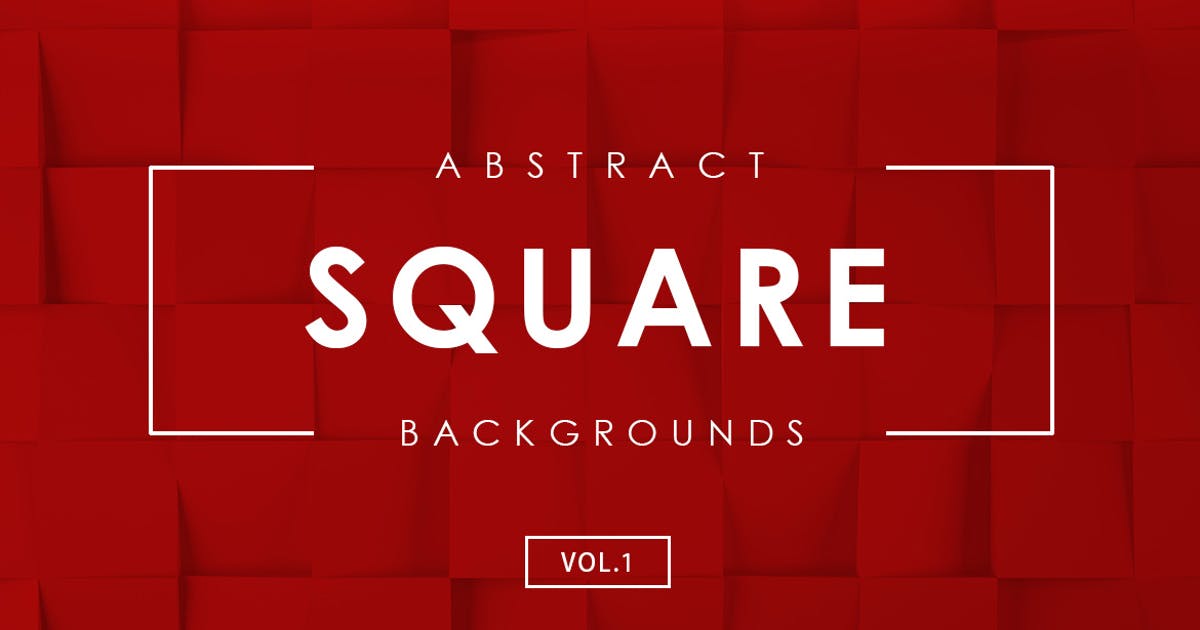 方形几何图形抽象背景素材v1 Square Abstract Backgrounds Vol.1插图
