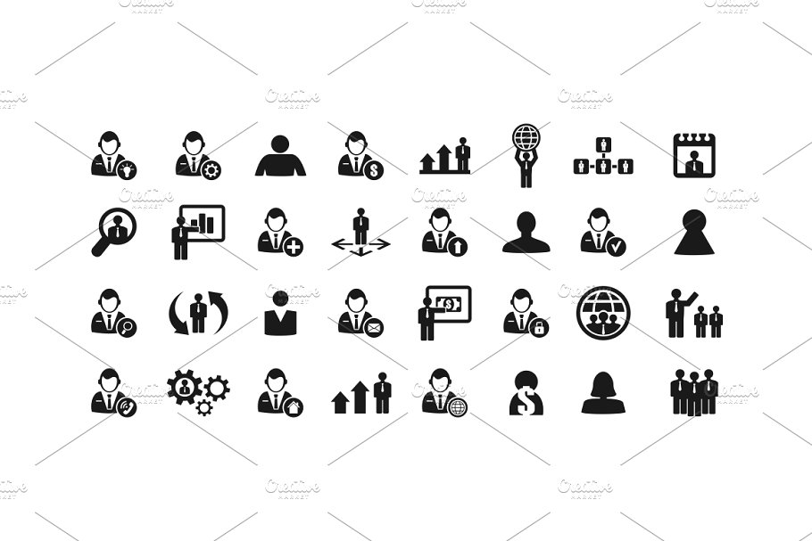 用户管理员图标合集 Collection user icons2插图(1)