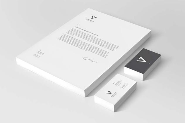 逼真品牌VI设计演示企业办公用品样机2 Branding / Identity Mock-up 2插图(2)