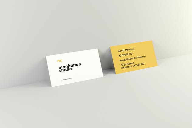 横向&纵向企业名片设计样机 Business Card Mockups – Landscape and Portrait插图1 横向&纵向企业名片设计样机 Business Card Mockups – Landscape and Portrait插图1
