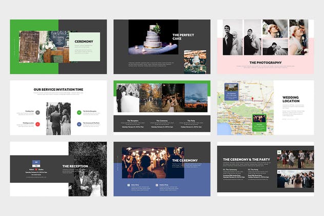 婚礼婚庆策划Google Slides幻灯片素材 Kavela : Wedding Ceremony Planner Google Slides插图2