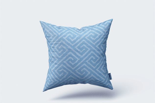方形枕头靠枕印花设计样机 Square Pillow MockUp插图5