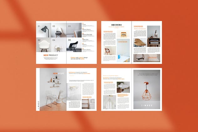 室内装修设计杂志设计模板 Interior Magazine插图(7)