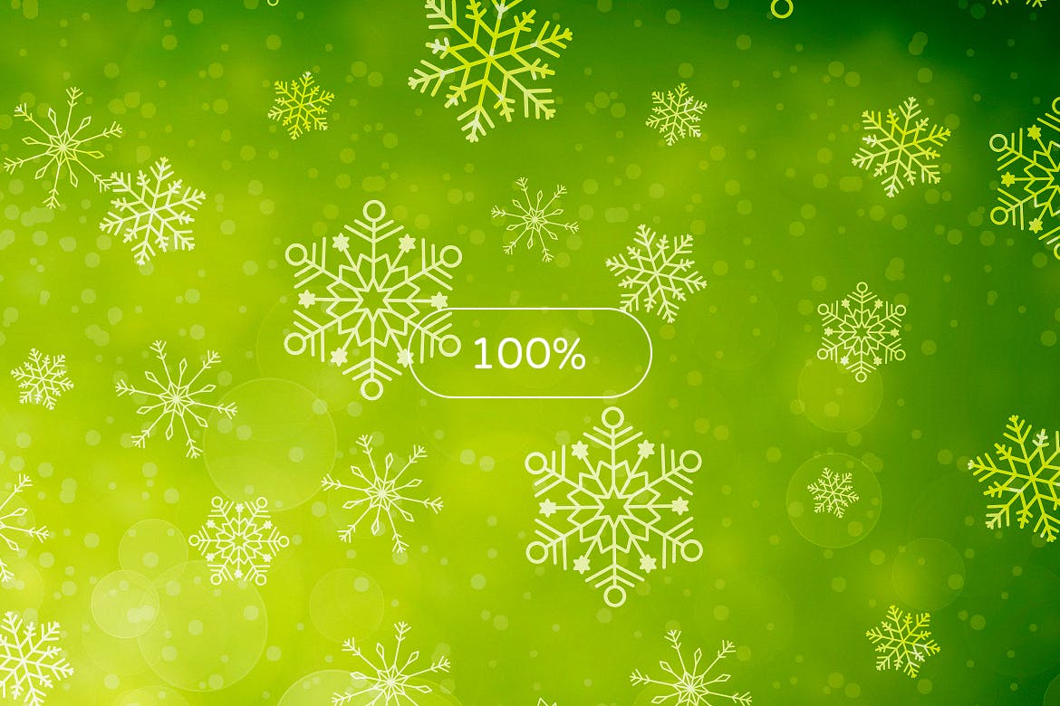 冬季雪花图案高清背景图素材 Winter Snowflakes Backgrounds插图(6)