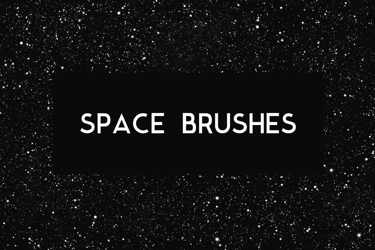 10个逼真的星空绘制PS画笔笔刷 Space Brushes插图