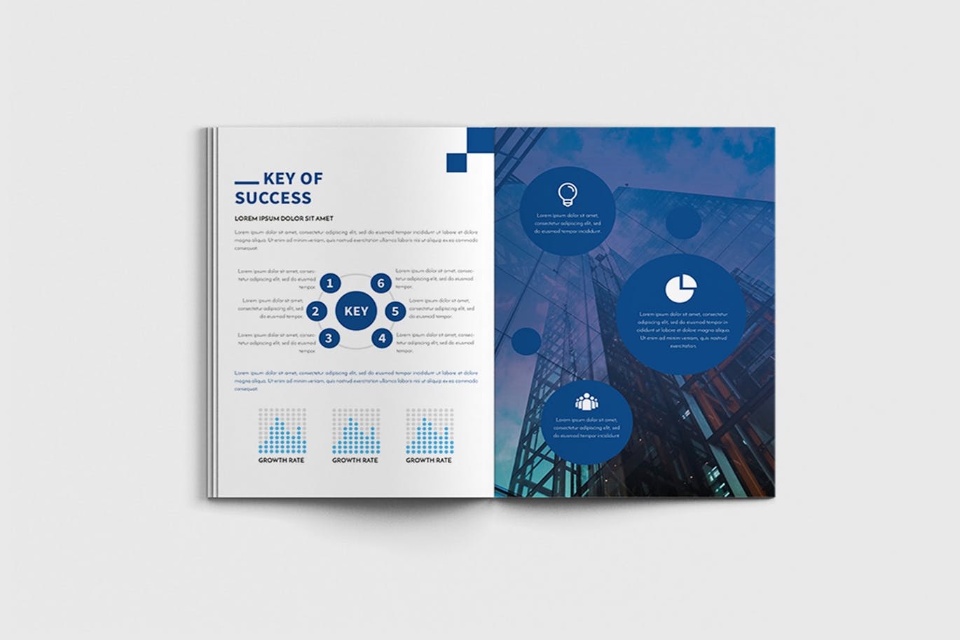 商业计划书/企业简介宣传画册设计模板 Walkers – A4 Business Brochure Template插图(8)