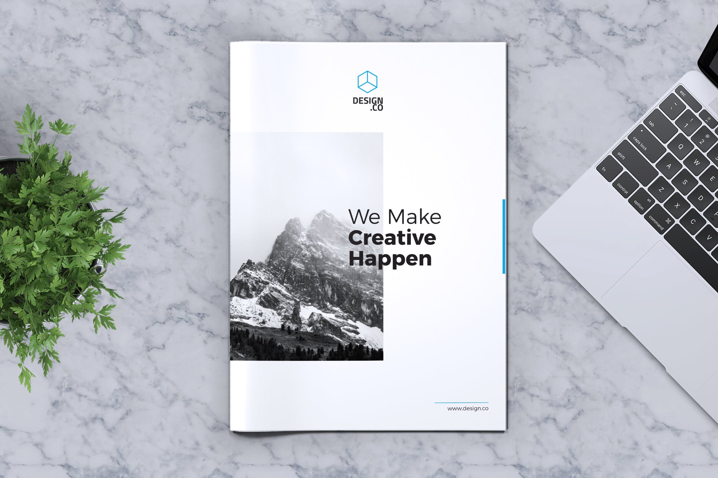 创意企业/产品/服务宣传画册设计模板v2 Creative Brochure Template Vol. 02插图
