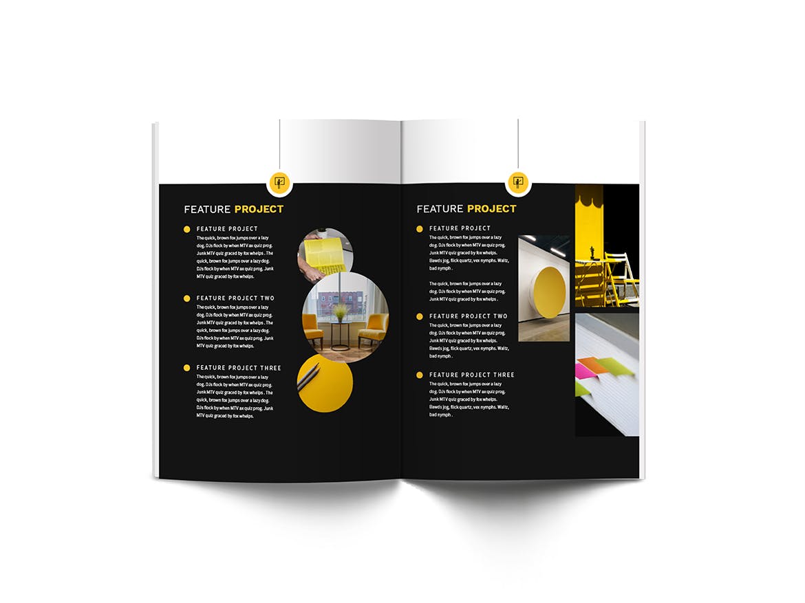 A4尺寸规格个人简历画册设计模板 Atery Resume CV A4 Brochure Template插图9