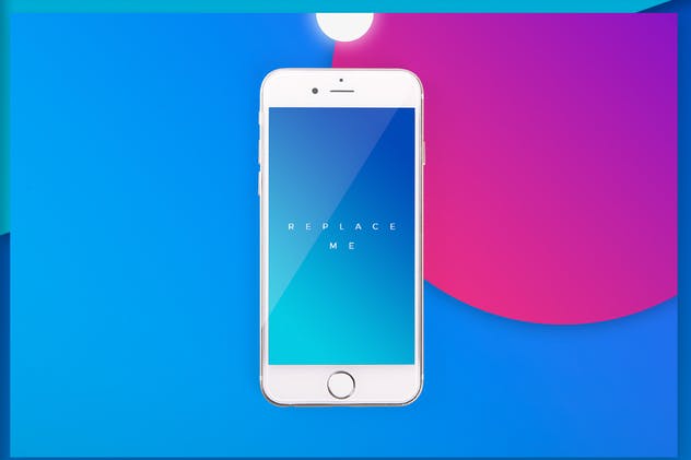 手持iPhone样机模板 iPhone Mock-up Brending Templates with Vivid Bcg’s插图(7)