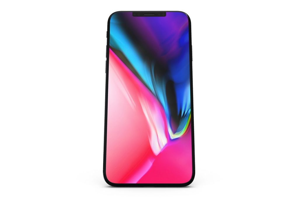 一组多角度iPhone X Mockups下载[psd]插图(7)