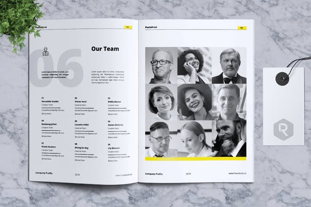 24页公司简介宣传册画册设计模板 FOXIEKNOT – Company Profile Brochure插图8