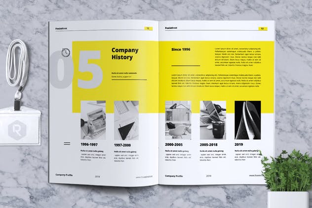 24页公司简介宣传册画册设计模板 FOXIEKNOT – Company Profile Brochure插图7