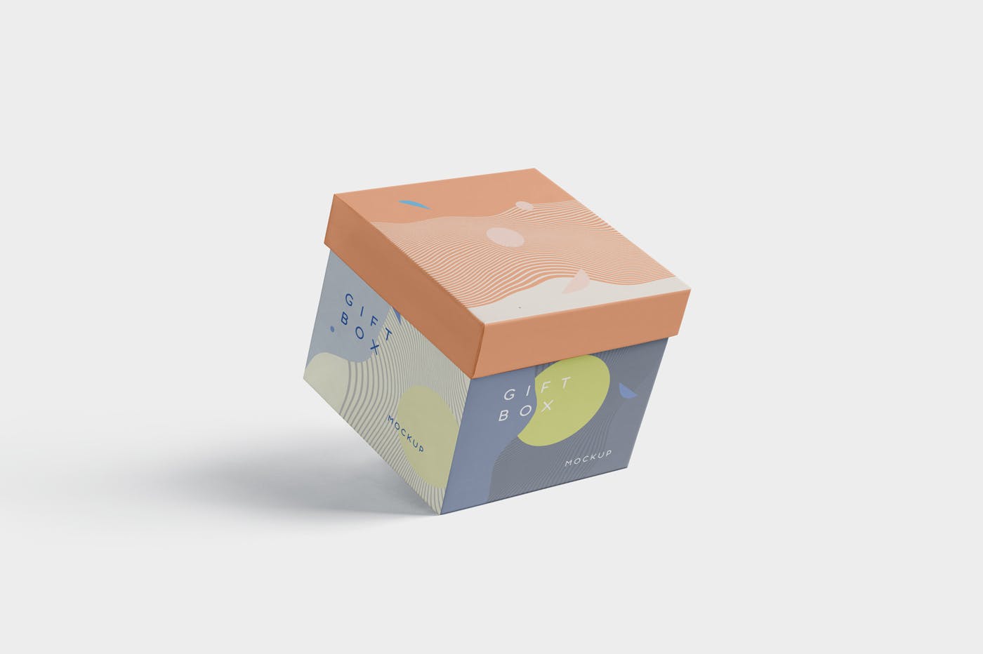 礼品定制包装盒外观设计效果图预览样机 5 Attractive Gift Box Mockups插图(3)