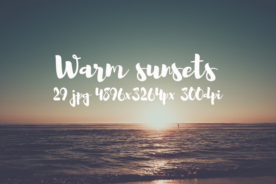 温暖的日落高清照片素材 Warm sunsets photo pack插图(10)