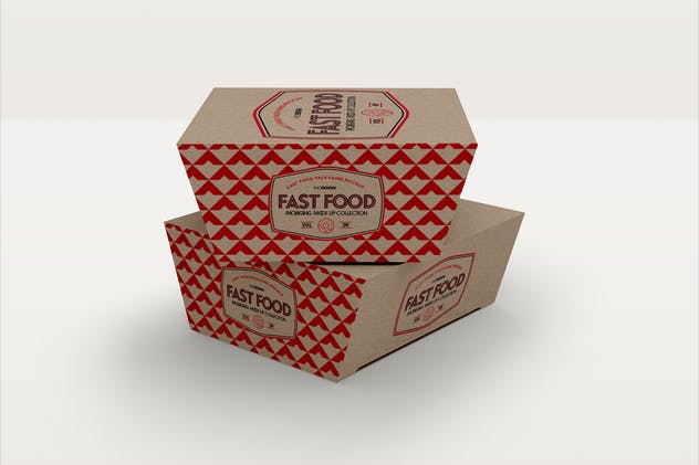 外带快餐包装样机套装Vol.9 Fast Food Boxes Vol.9: Take Out Packaging Mockups插图(9)