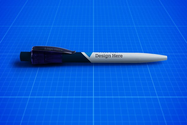 圆珠笔签字笔样机模板v11 Pen Mockup V.11插图(13)