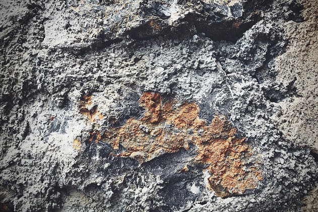 粗糙蹩脚的岩石石壁纹理背景 Grunge Wall Texture Backgrounds插图1