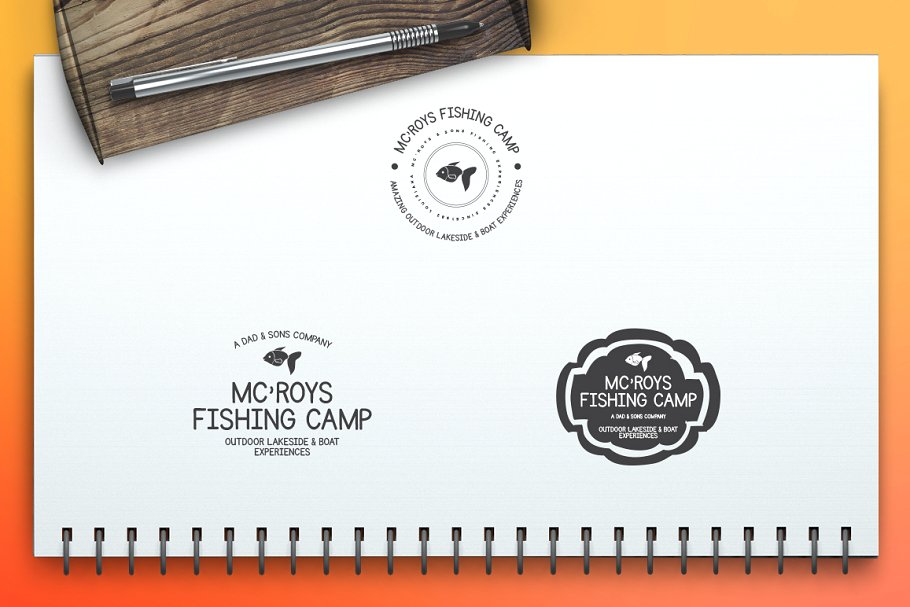 100款英文文字Logo模板 100 Fresh Logo Templates Vol.1插图(30)