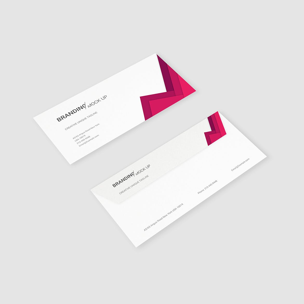 企业VI标识设计预览办公用品套件样机 Branding Identity – Material Triangle for Psd插图(7)