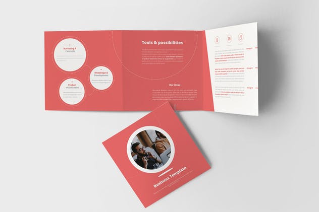 企业/品牌宣传折页传单设计模板 Business Template插图1