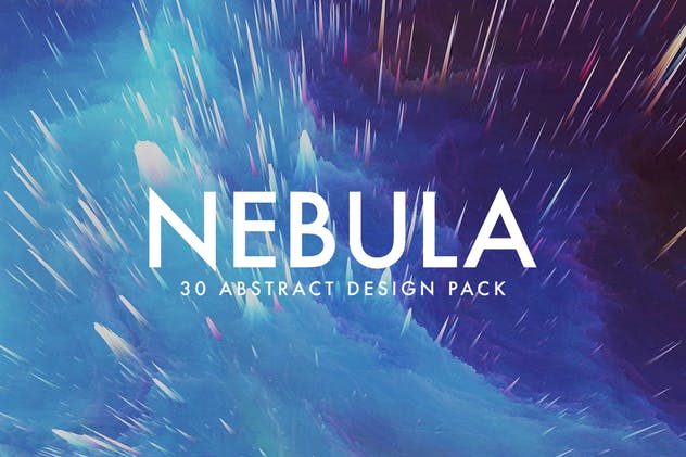 30个科幻抽象星云图像背景素材 Nebula – 30 Abstract Design Pack插图(3)