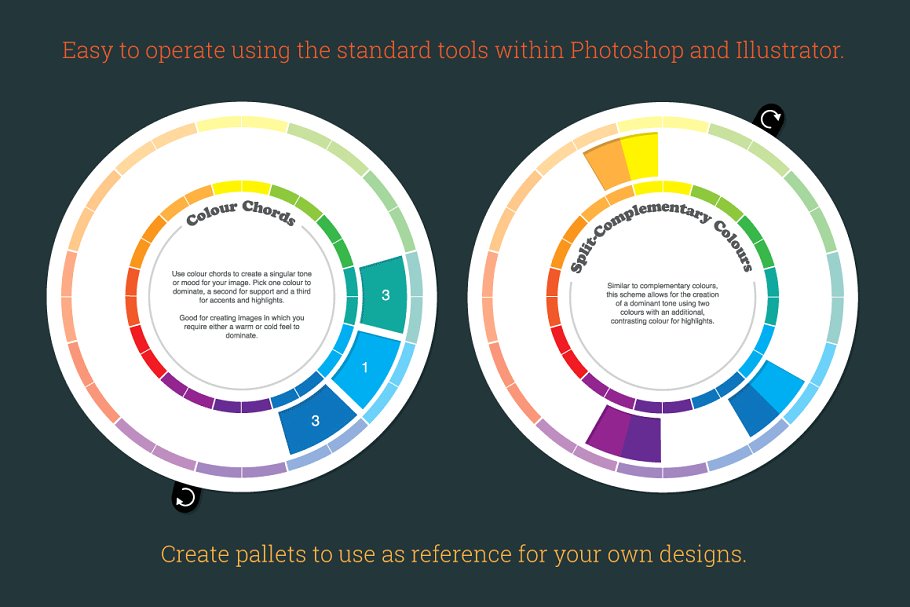 设计师专用色盘对色设计工具 Colour Theory Design Tool插图3