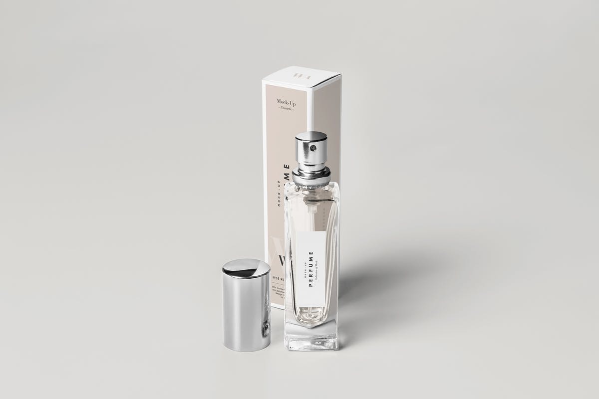 浓郁香水化妆品外观样机模板v2 Perfume Mock-up 2插图