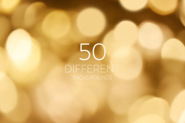 50个金色风格真实聚光灯虚化背景素材 50 Bokeh Real backgrounds – Golden Style插图(3)