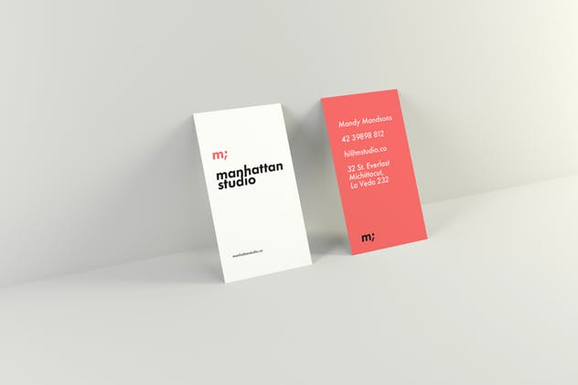 横向&纵向企业名片设计样机 Business Card Mockups – Landscape and Portrait插图2 横向&纵向企业名片设计样机 Business Card Mockups – Landscape and Portrait插图2