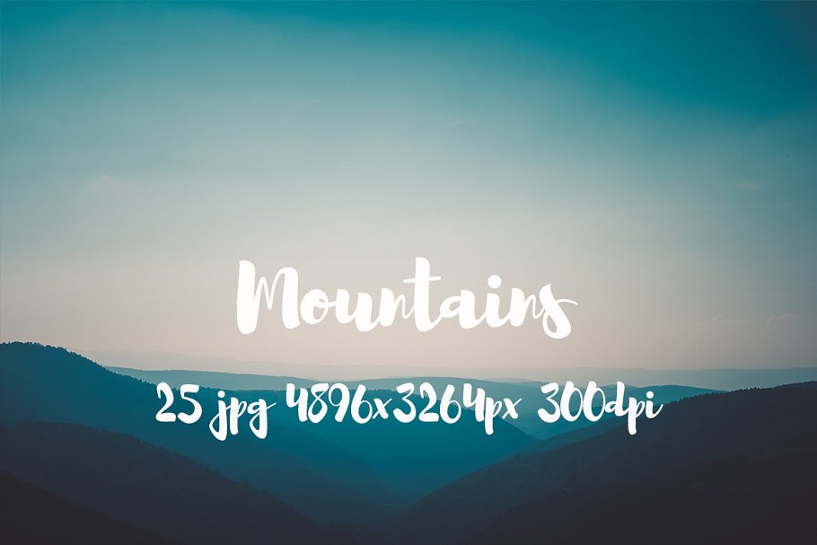 连绵山脉风景高清照片素材 Mountains photo pack插图(2)