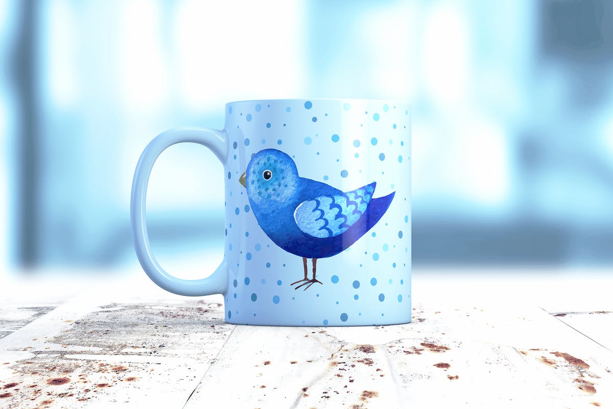 经典图案马克杯样机v3 Mug Mock-up vol.3插图