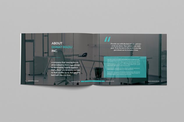 部门/企业/行业年终报告画册设计模板 Annual Report插图3